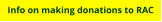 The reasons you should consider making donations to RAC