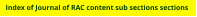 Seek the section of editorial, letters, studies, reviews and how-to  sections etcetera.
