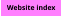 Website index