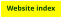 Website index