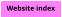Website index