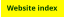 Website index