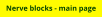 Nerve blocks - main page