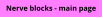 Nerve blocks - main page
