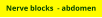 Nerve blocks  - abdomen