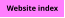 Website index