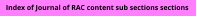 Seek the section of editorial, letters, studies, reviews and how-to  sections etcetera.