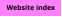 Website index