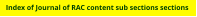 Seek the section of editorial, letters, studies, reviews and how-to  sections etcetera.