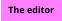 A mini-CV of editor Robert M Raw