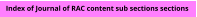 Seek the section of editorial, letters, studies, reviews and how-to  sections etcetera.