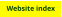 Website index