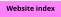 Website index