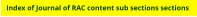 Seek the section of editorial, letters, studies, reviews and how-to  sections etcetera.