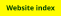 Website index