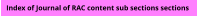 Seek the section of editorial, letters, studies, reviews and how-to  sections etcetera.