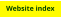 Website index