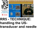 RR5 - TECHNIQUE: handling the US-transducer and needle