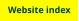 Website index