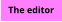 A mini-CV of editor Robert M Raw