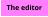 A mini-CV of editor Robert M Raw