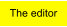 A mini-CV of editor Robert M Raw