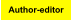 Author-editor